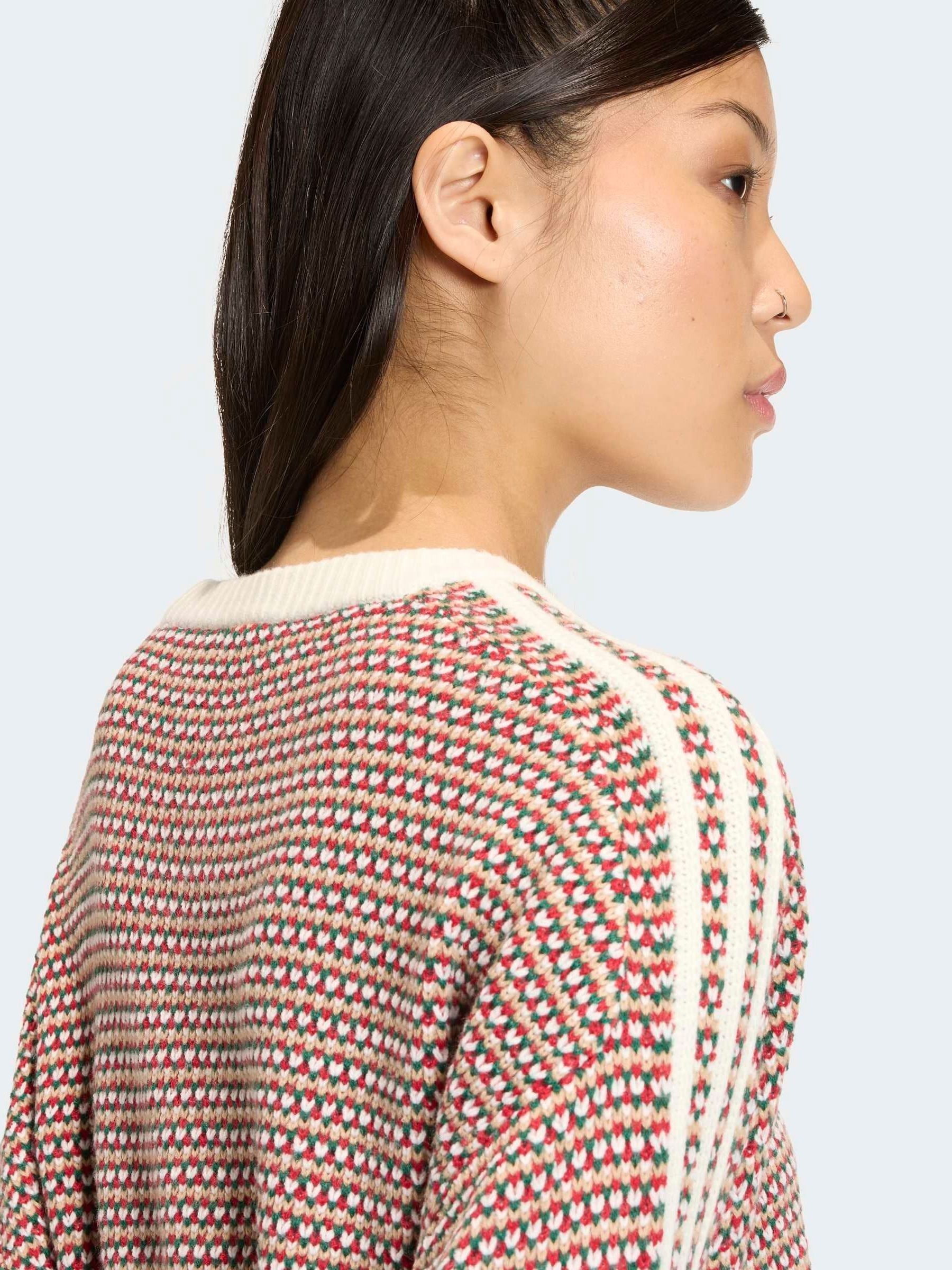 Buy adidas originals Brown Holiday Pack Knit Sweatshirt from Next USA
