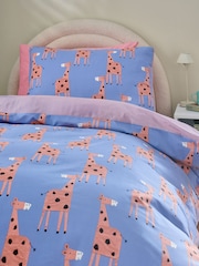Stampy Giraffe Duvet Cover and Pillowcase Set - Image 6 of 6