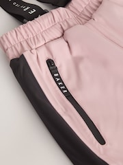 Baker by Ted Baker Pink Waterproof Logo-Tape Padded Ski Salopettes Trousers - Imagen 13 de 15