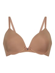 Hunkemoller Plunge Padded Underwired Brown Bra - Image 6 of 7