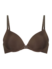 Hunkemoller Wattierter Bügel-BH mit tiefem Ausschnitt, Braun - Bild 4 von 6