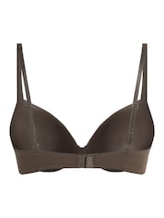 Hunkemoller Wattierter Bügel-BH mit tiefem Ausschnitt, Braun - Bild 5 von 6