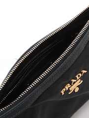 Prada Black Tessuto Nylon And Leather 2 Way Bag - Image 10 of 10
