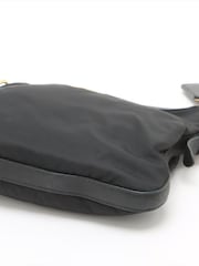 Prada Black Tessuto Nylon And Leather 2 Way Bag - Image 3 of 10