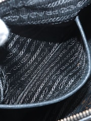 Prada Black Tessuto Nylon And Leather 2 Way Bag - Image 8 of 10