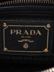 Prada Black Tessuto Nylon And Leather 2 Way Bag - Image 9 of 10