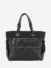 Chanel Black 2009 Paris Biarritz GM Tote Bag - Image 1 of 9