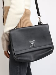 Louis Vuitton Black Lockme Leather Shoulder Bag - Image 1 of 1