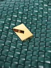 Bottega Veneta Green Emerald Cobble Shoulder Bag - Image 7 of 7