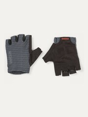 Sealskinz Dunston Single Layer Fingerless Black Cycling Gloves with Foam Padding - Image 1 of 3