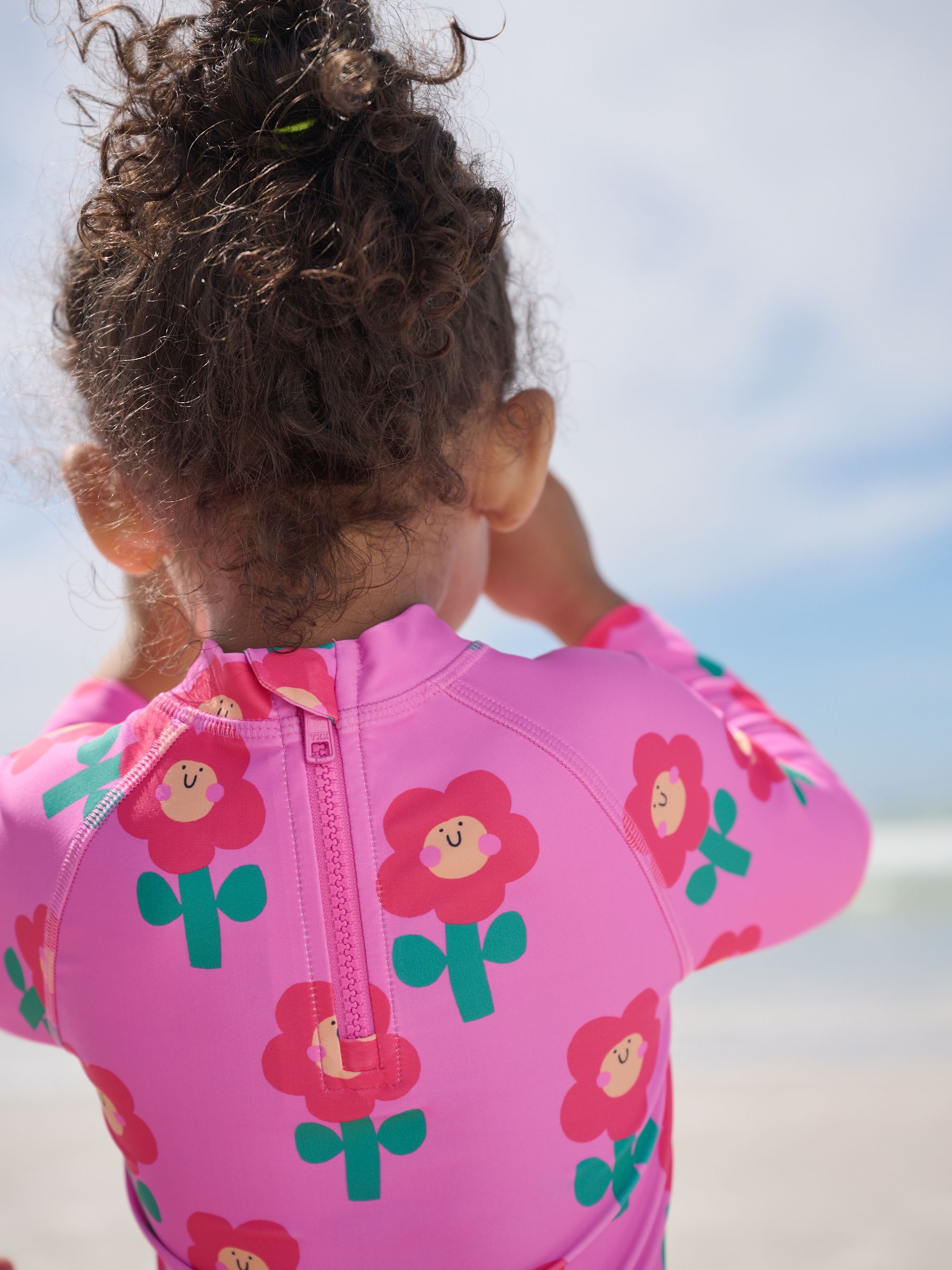 Buy Pink Stampy Floral Sunsafe Swim Set (3mths-7yrs) from Next USA