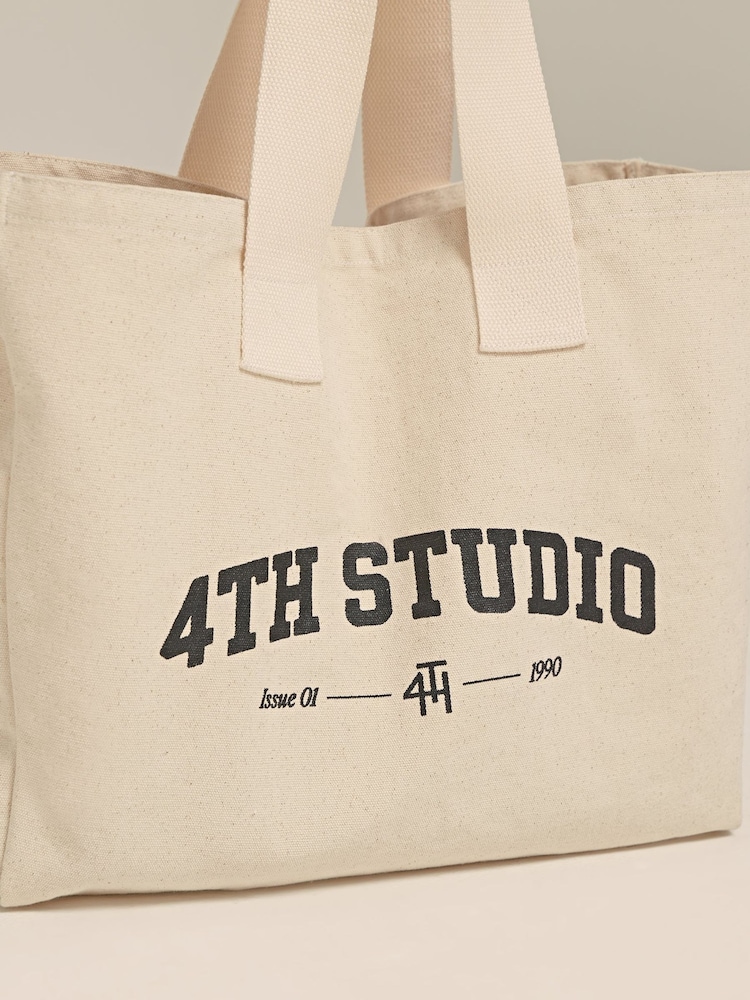 4th & Reckless Natural Fourth Studio Essential Tilly Tote Bag - Image 4 of 4