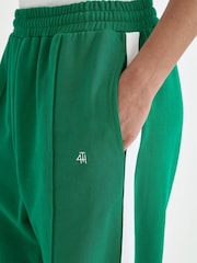 4th & Reckless Green Wide Leg Branded Fergie Joggers - Image 4 of 4