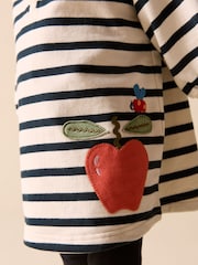 Monochrome Quarter Zip Sweat Dress (3mths-7yrs) - Image 3 of 9