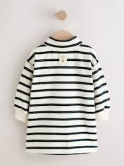 Monochrome Quarter Zip Sweat Dress (3mths-7yrs) - Image 6 of 9