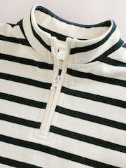 Monochrome Quarter Zip Sweat Dress (3mths-7yrs) - Image 7 of 9