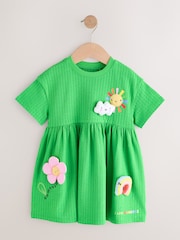 Green Rainbow Jersey Dress (3mths-7yrs) - Image 5 of 8