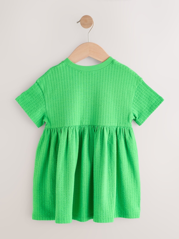 rainbow green dress Rainbow 1950s Stripe Pocket Swing Dress main image 1