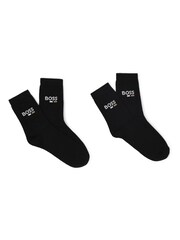 BOSS Black Set of 2 Logo Socks - Image 1 of 4