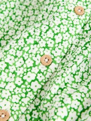 Green Ditsy Collared Summer Dress (3mths-7yrs) - Image 8 of 8