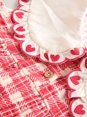 Vérification rouge - Robe d'été à col (3mois-7ans) - Image 7 de 8