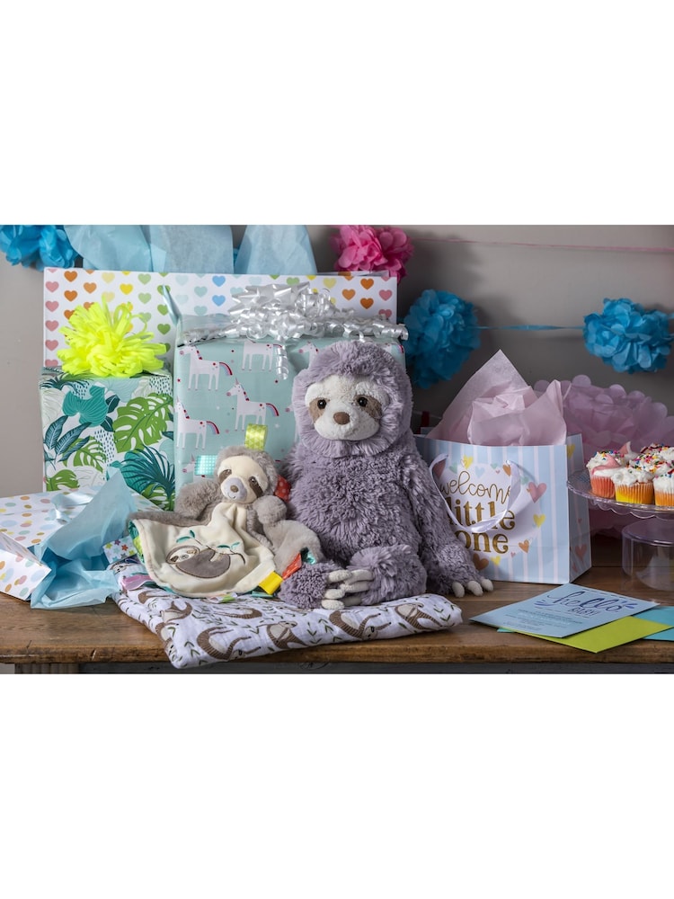 Aurora World Mary Meyer Taggies Molasses Sloth Blanket - Image 2 of 2