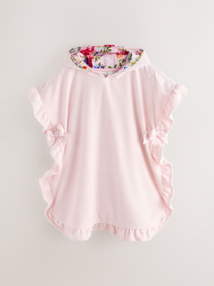 Baker by Ted Baker Pink Hooded Towel Cover-Up Robe - Image 1 of 8