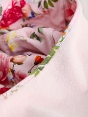 Baker by Ted Baker Pink Hooded Towel Cover-Up Robe - Image 6 of 8