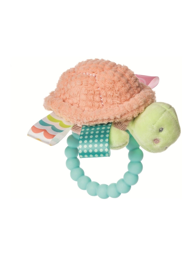 Aurora World Mary Meyer Taggies Tippy Turtle Rattle - Image 1 of 4