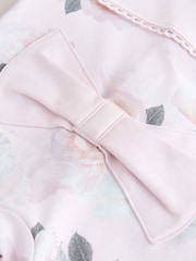 Baker by Ted Baker Pink Overlay Floral Sleepsuit - Image 7 of 7
