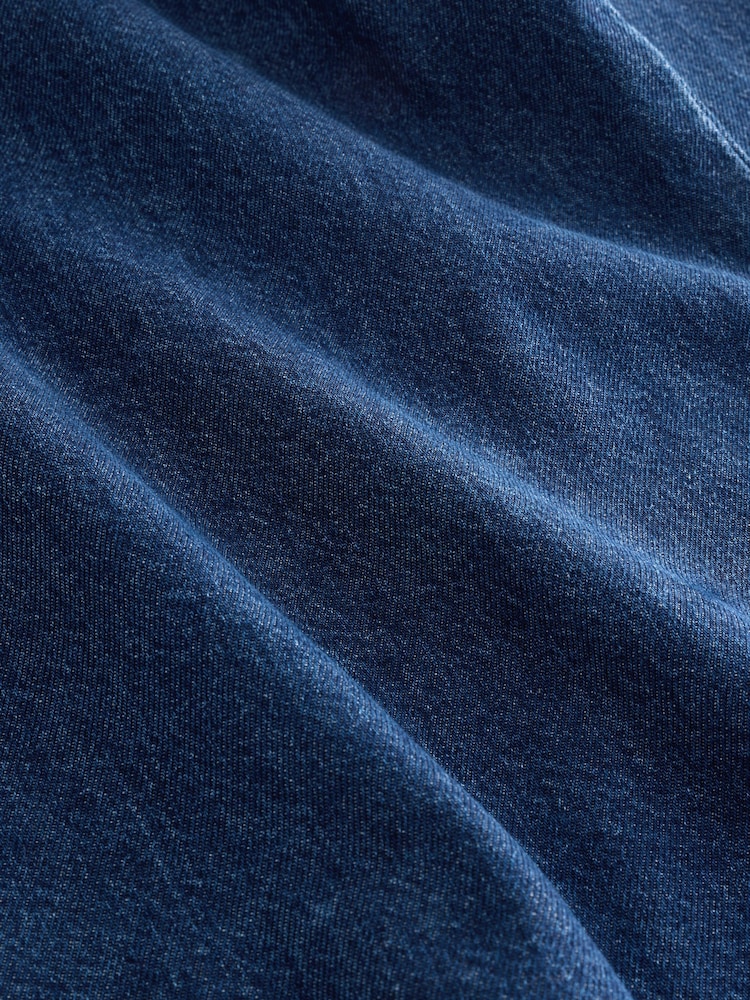 Denim Dark Blue Overhead Long Sleeve Shirt - Image 11 of 11