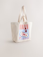 Cream Lobster Print Shopper Bag - Image 1 of 11