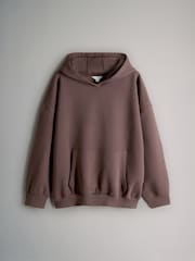 The Set 2 Pack Relaxed Hoodie Chocolate Brown/Pink - Image 2 of 5