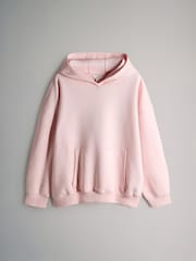 The Set 2 Pack Relaxed Hoodie Chocolate Brown/Pink - Image 3 of 5