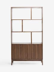 Jasper Conran London Walnut Belgrave Shelving Unit - Image 6 of 8