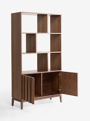 Jasper Conran London Walnut Belgrave Shelving Unit - Image 7 of 8