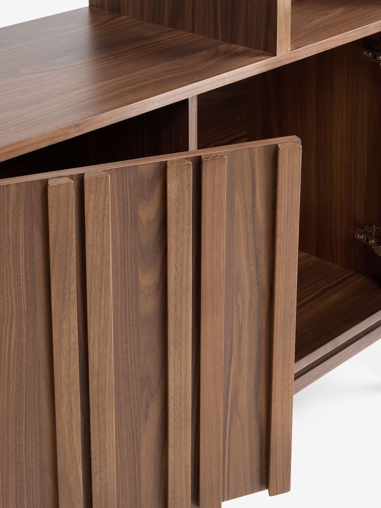 Jasper Conran London Walnut Belgrave Shelving Unit - Image 8 of 8 Jasper Conran London Walnut Belgrave Shelving Unit - Image 8 of 8