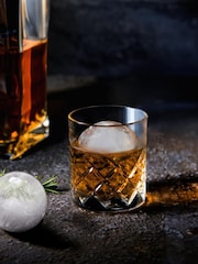 Jeray Set of 4 Clear and Grey Yarai Shot Glasses with Ice Mould - Image 4 of 5