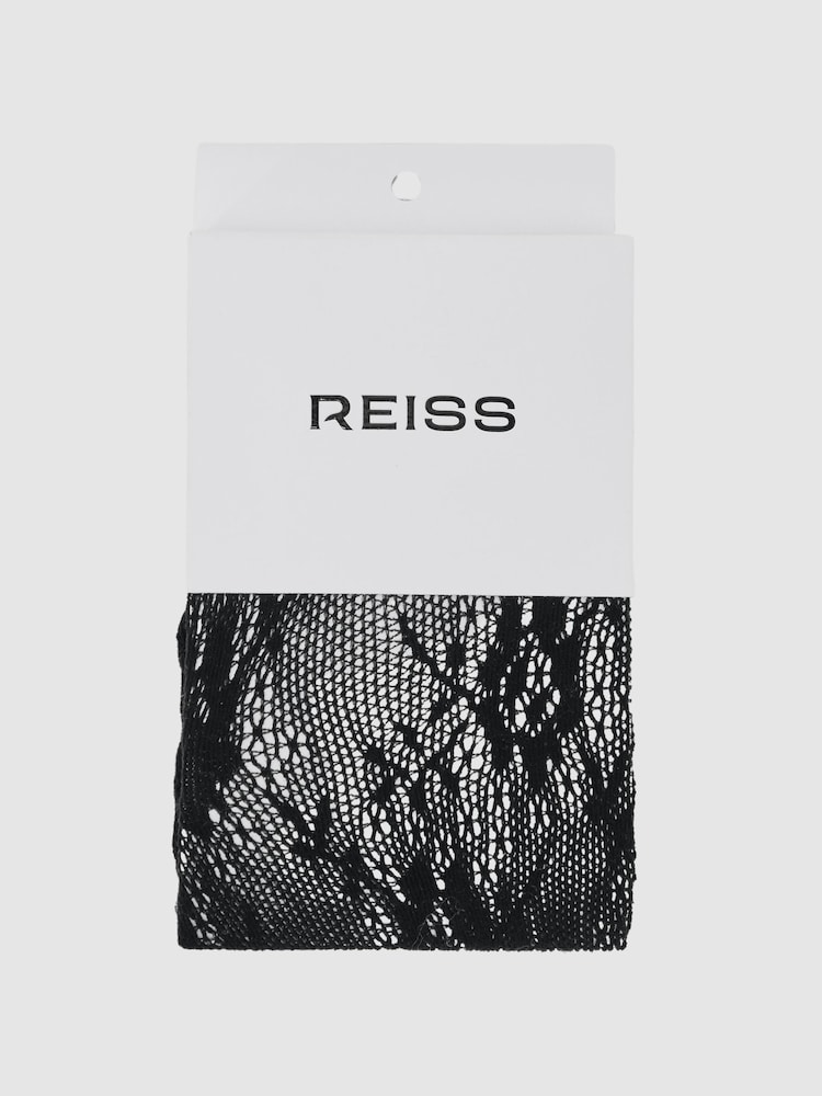 Reiss Black Lara Tights - Image 1 of 1