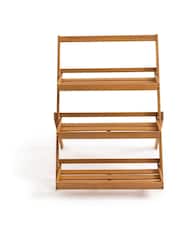 La Redoute Intérieurs Acacia Wassif Folding Garden Shelving Unit - Image 3 of 6