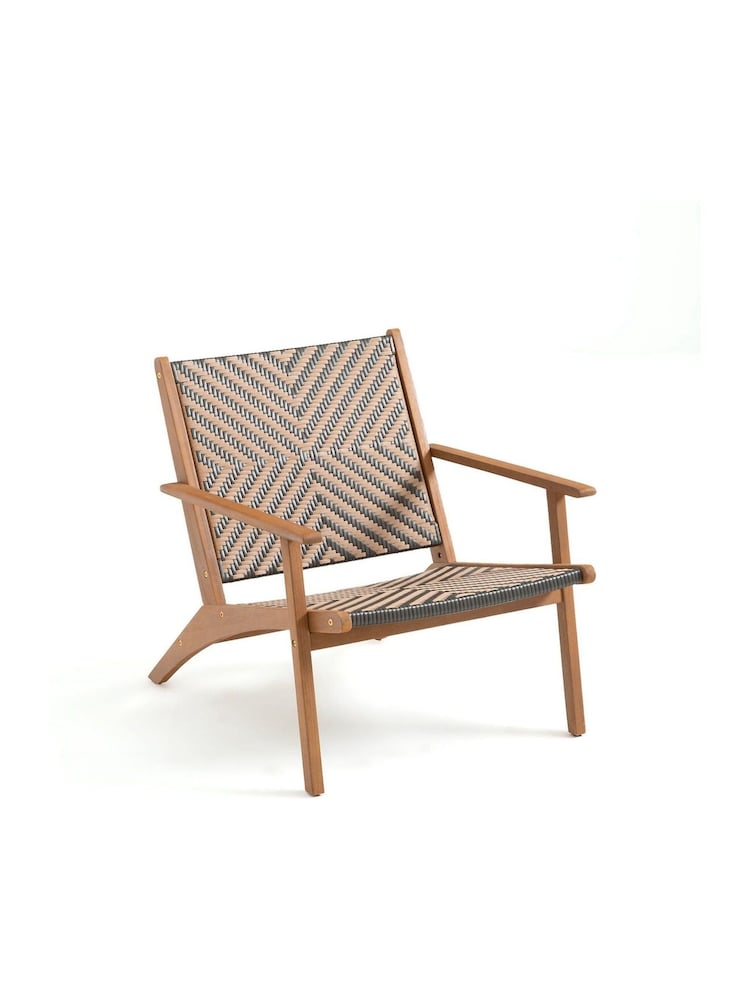 La Redoute Intérieurs Black Balia Low Garden Armchair - Image 1 of 5