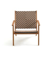 La Redoute Intérieurs Black Balia Low Garden Armchair - Image 3 of 5