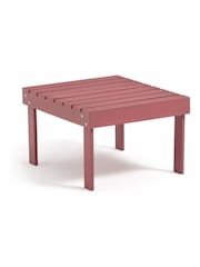 La Redoute Intérieurs Terracotta Zeda Acacia Footrest and Side Table for Garden and Patio - Image 2 of 6