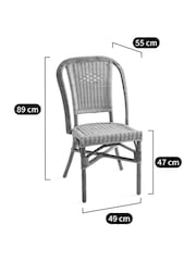 La Redoute Intérieurs Natural Albertine Rattan Garden Chair - Image 4 of 5