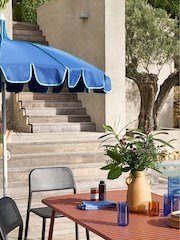 La Redoute Intérieurs Royal Blue Avita Marquee Style Parasol - Image 1 of 6