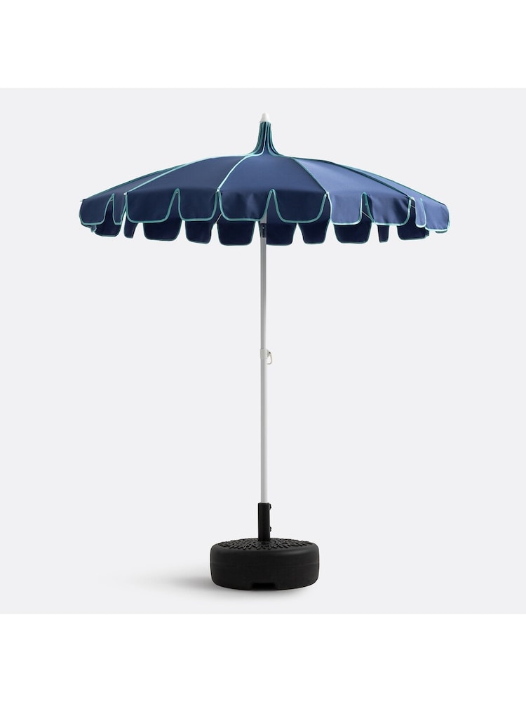 La Redoute Intérieurs Royal Blue Avita Marquee Style Parasol - Image 2 of 6