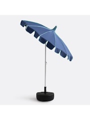La Redoute Intérieurs Royal Blue Avita Marquee Style Parasol - Image 3 of 6