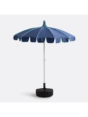 La Redoute Intérieurs Royal Blue Avita Marquee Style Parasol - Image 5 of 6