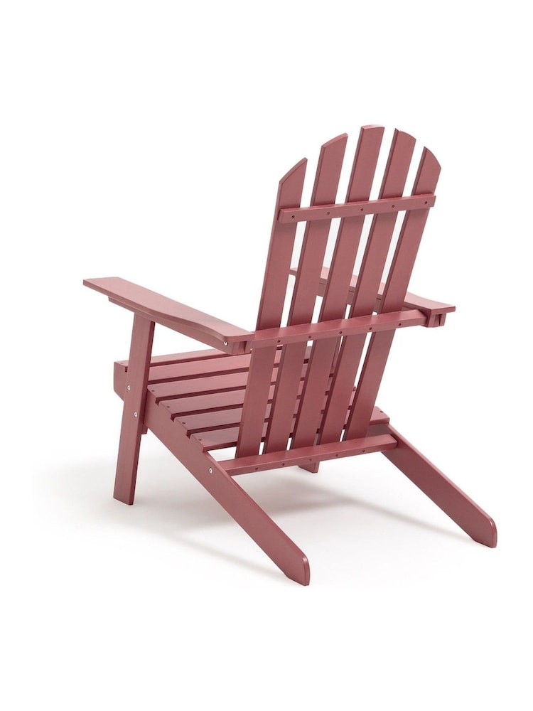 La Redoute Intérieurs Terracotta Zeda Adirondack Style Garden Armchair - Image 6 of 6 La Redoute Intérieurs Terracotta Zeda Adirondack Style Garden Armchair - Image 6 of 6