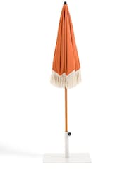 La Redoute Intérieurs Ochre Biara Fringed Parasol Garden Umbrella - Image 3 of 6